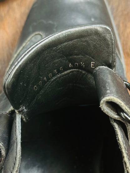 GUCCI - Sneakers Vintage con Doppio Strap – Pelle e Tela GG Monogram – Nero | Tg 40½