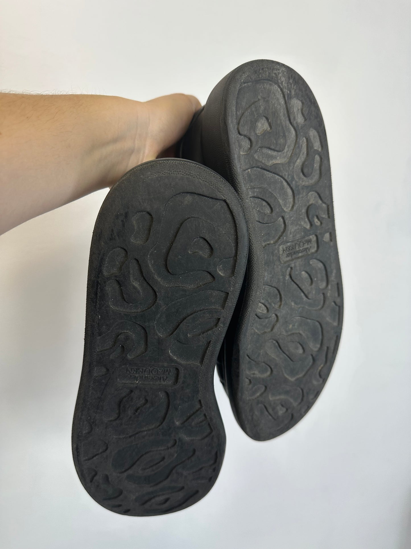 ALEXANDER McQUEEN - Oversized Sneaker – Black Graffiti Edition – Nero | Tg 42