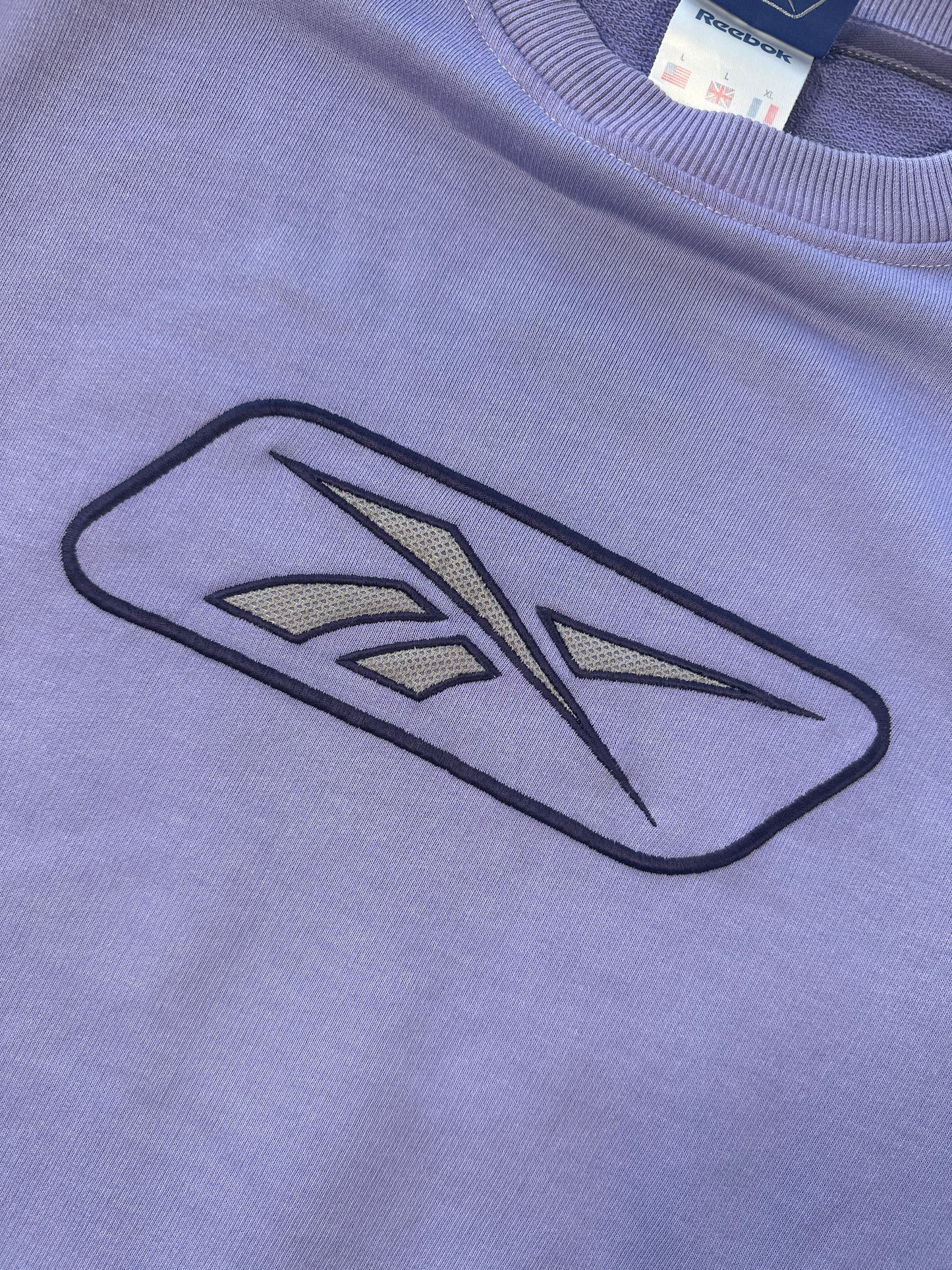 REEBOK - Felpa lilla