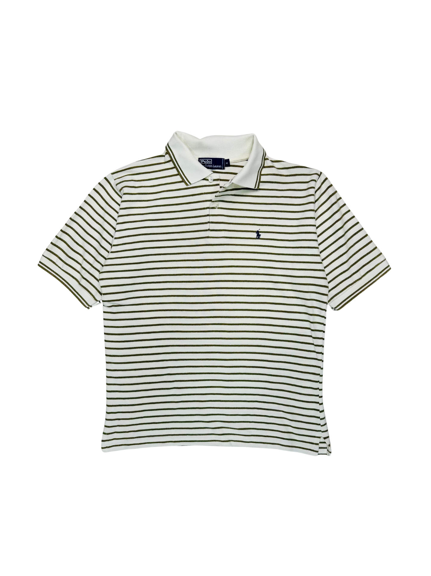 POLO RALPH LAUREN - Polo a Righe Verde 🫒 | maniche corte