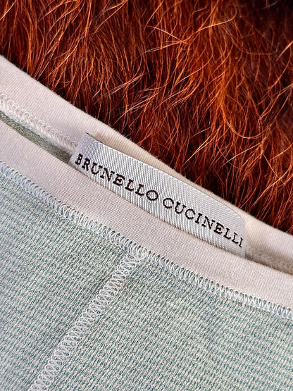 BRUNELLO CUCINELLI - Maglia in seta