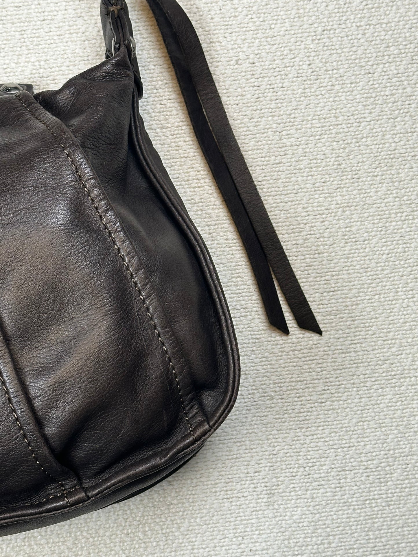 Borsa a spalla in pelle