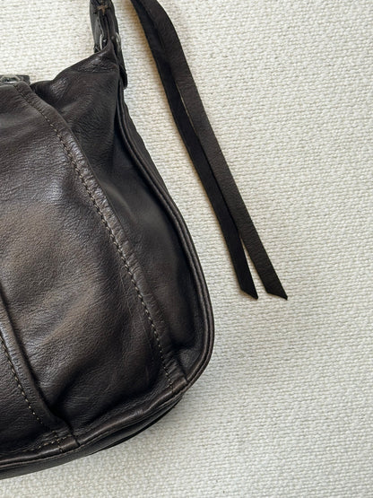 Borsa a spalla in pelle