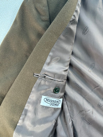 MISSONI - Giacca Blazer vintage verde oliva