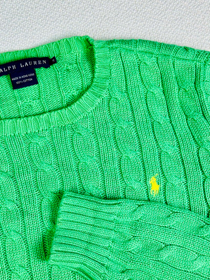 POLO RALPH LAUREN - Maglione Con Trecce