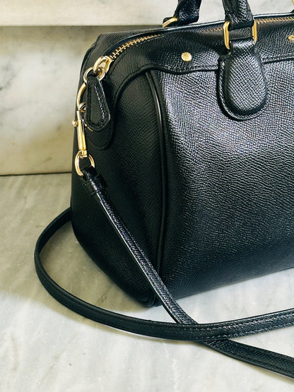 COACH - Mini Bennett Satchel F57521 in pelle nera