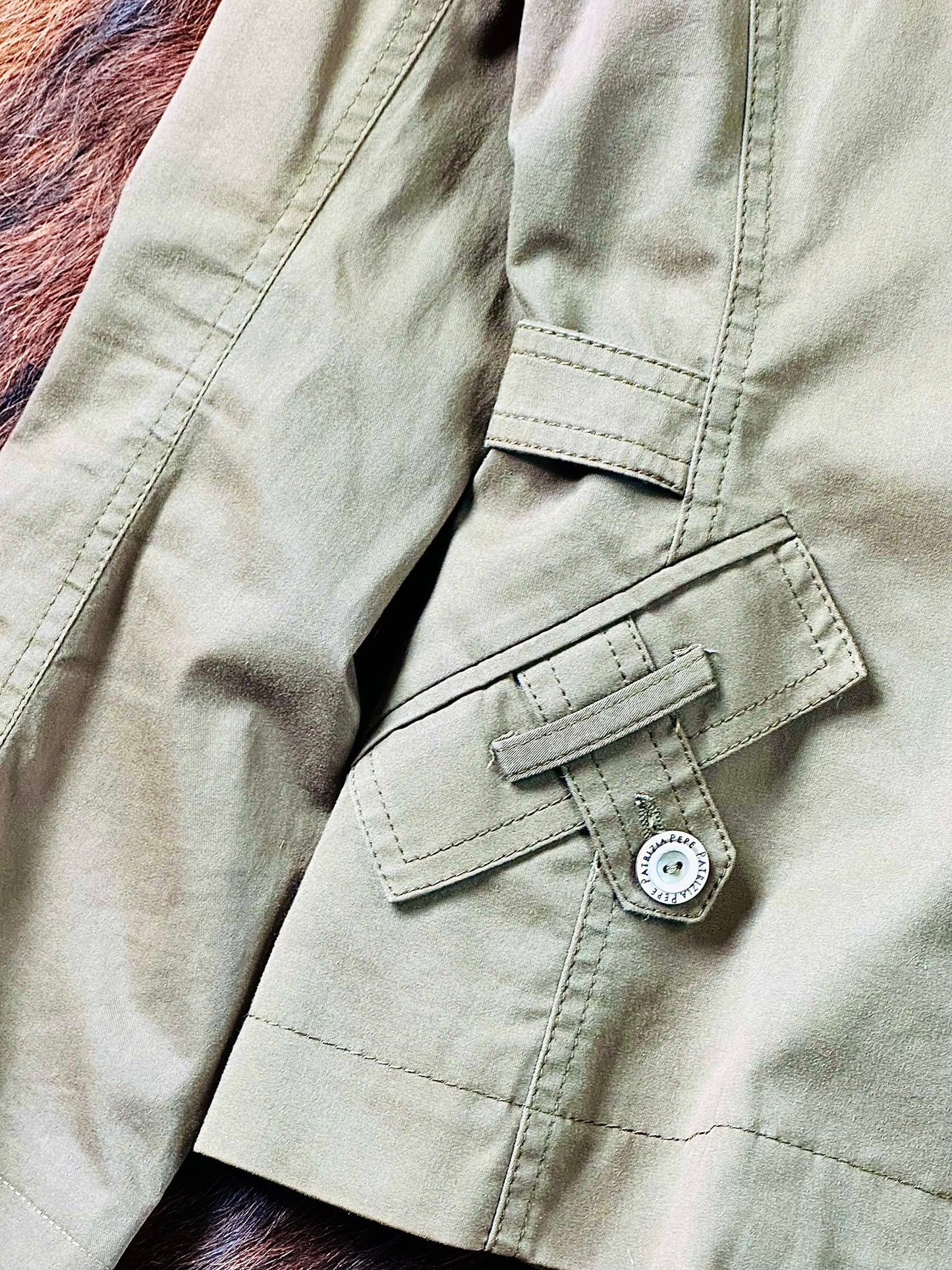 PATRIZIA PEPE - Trench Beige Sabbia