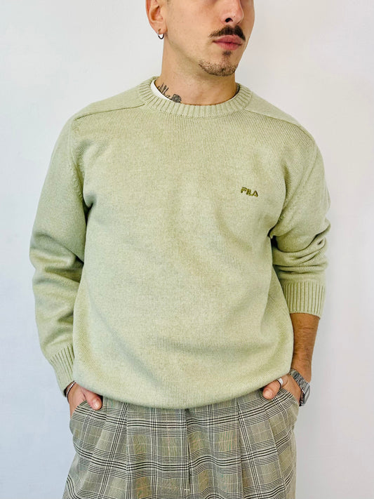 FILA - Maglione verde salvia