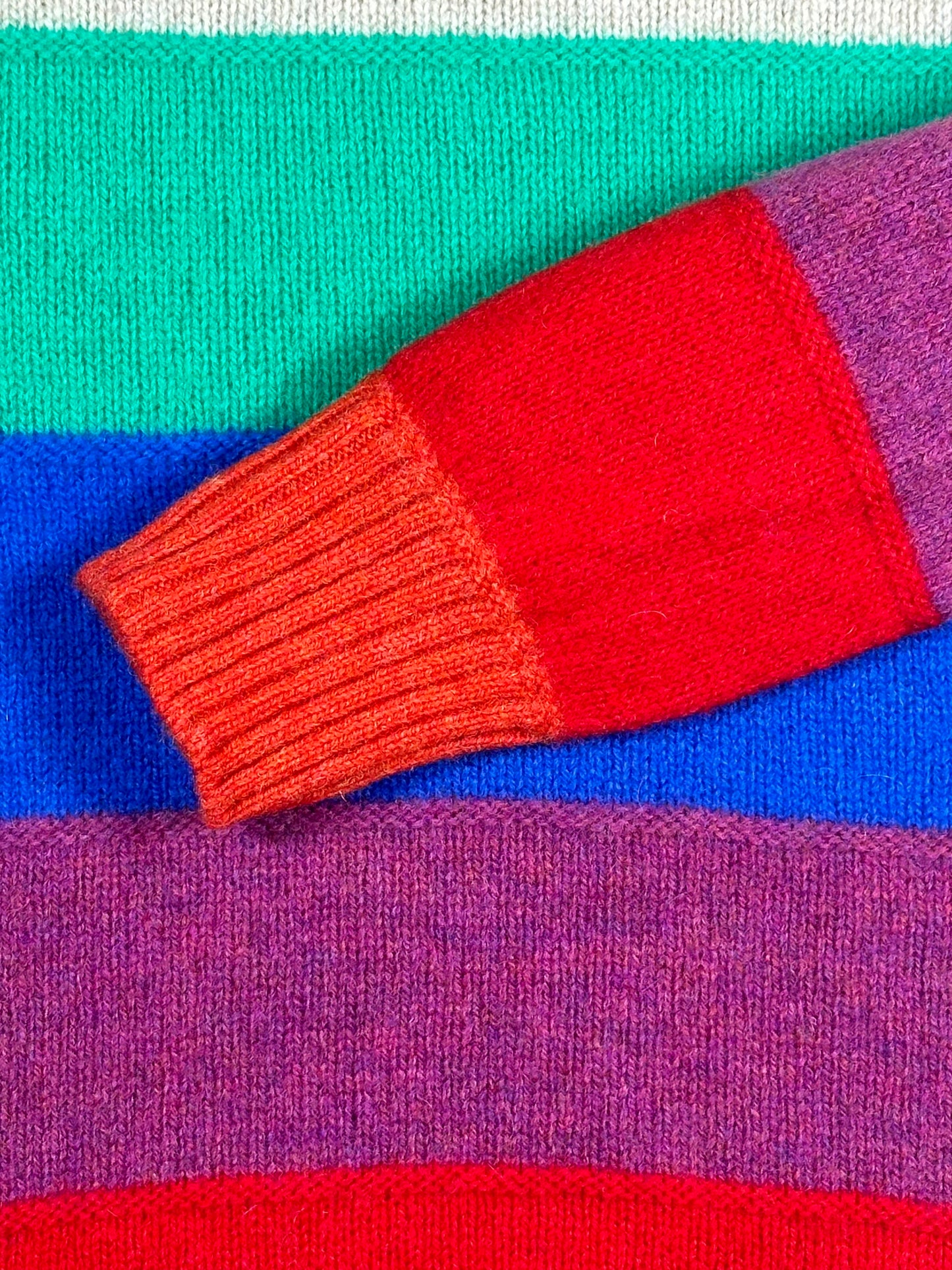 UNITED COLORS OF BENETTON - Maglione arcobaleno