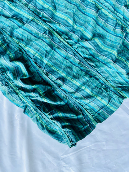 Y2k stripped skirt