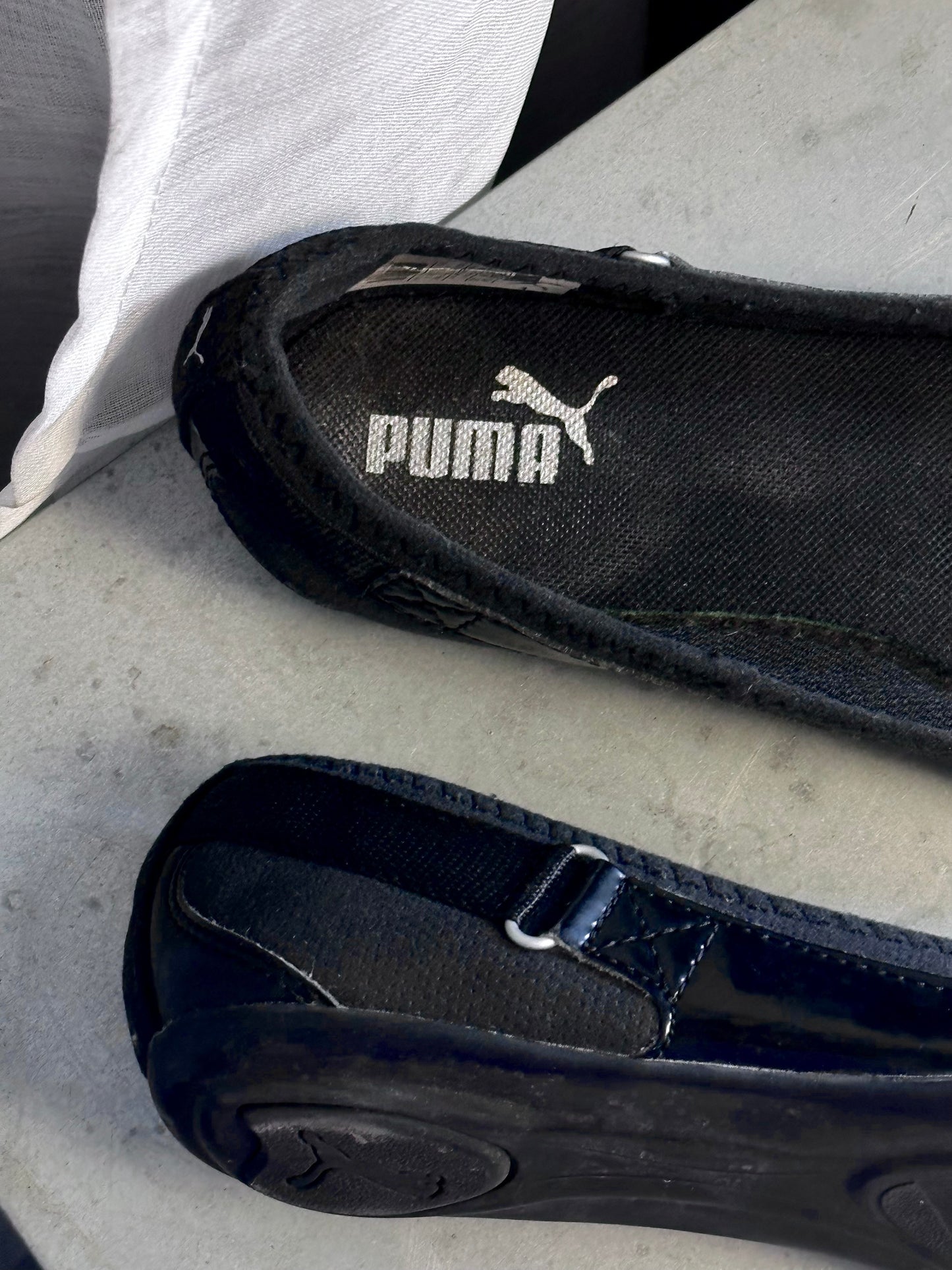 PUMA - Ballerine Nere – Modello Casual Sporty | Taglia 38½