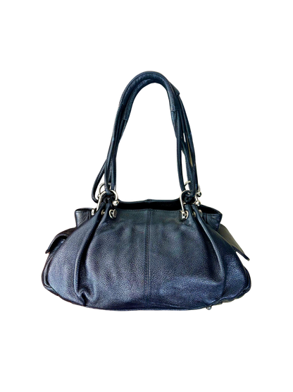 Borsa Shopper in pelle martellata