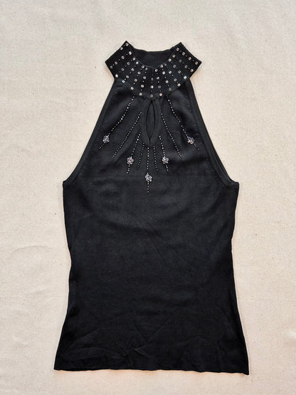 Y2k pailettes top