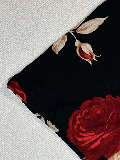 Gonna vintage con stampa rose – stile Y2K