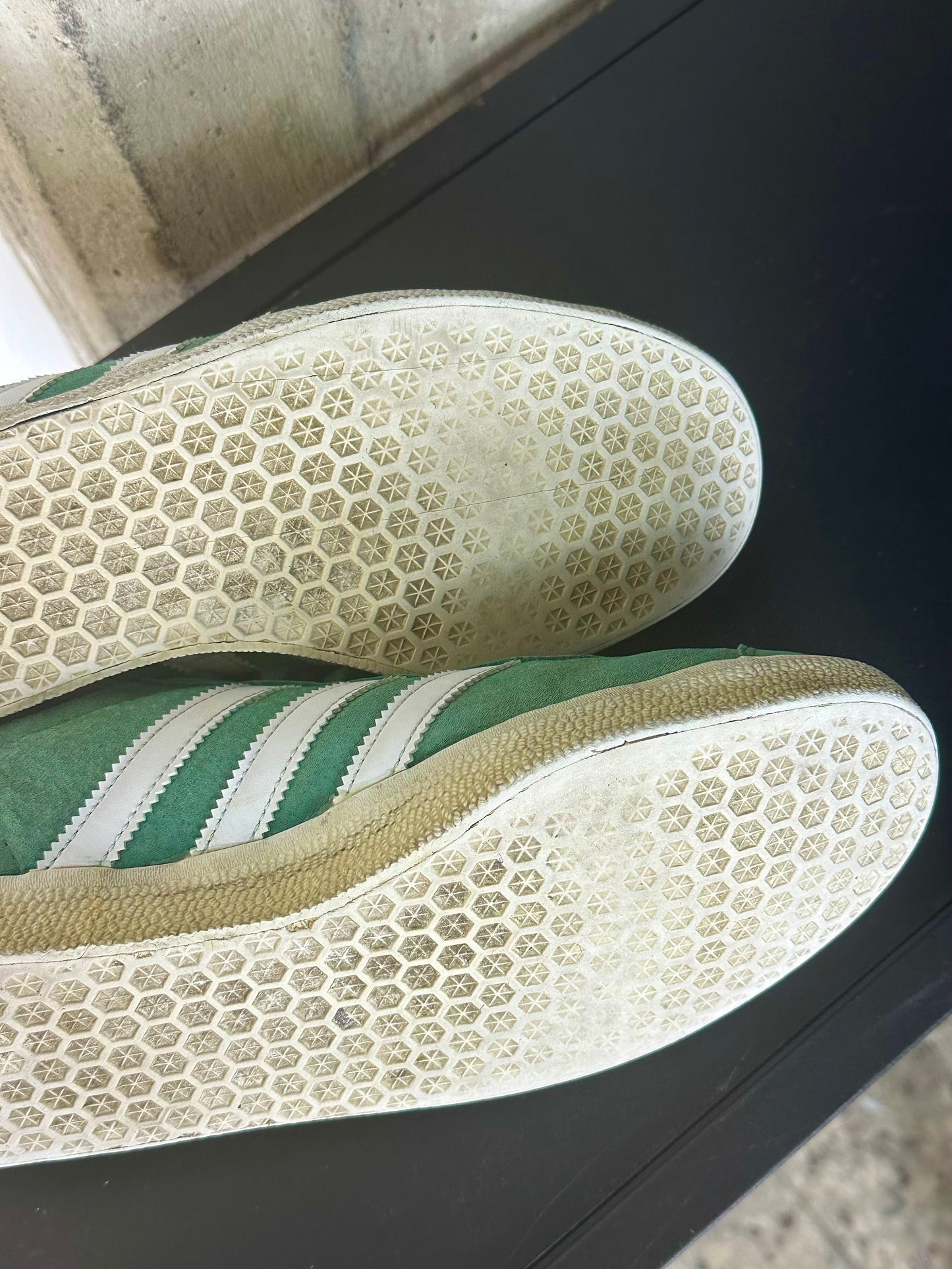 ADIDAS GAZZELLE – Green/White Suede Classic | Tg 42