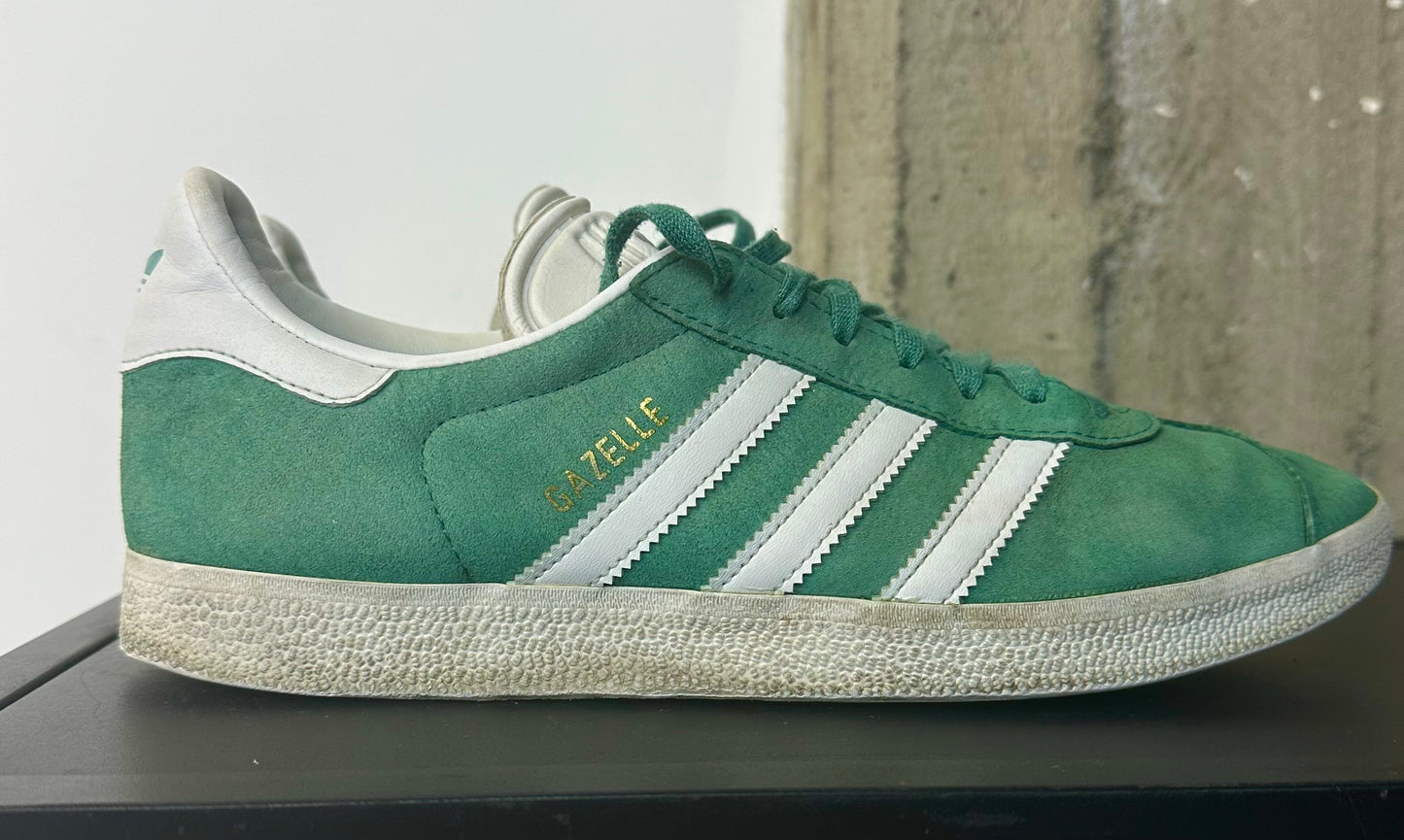 ADIDAS GAZZELLE – Green/White Suede Classic | Tg 42