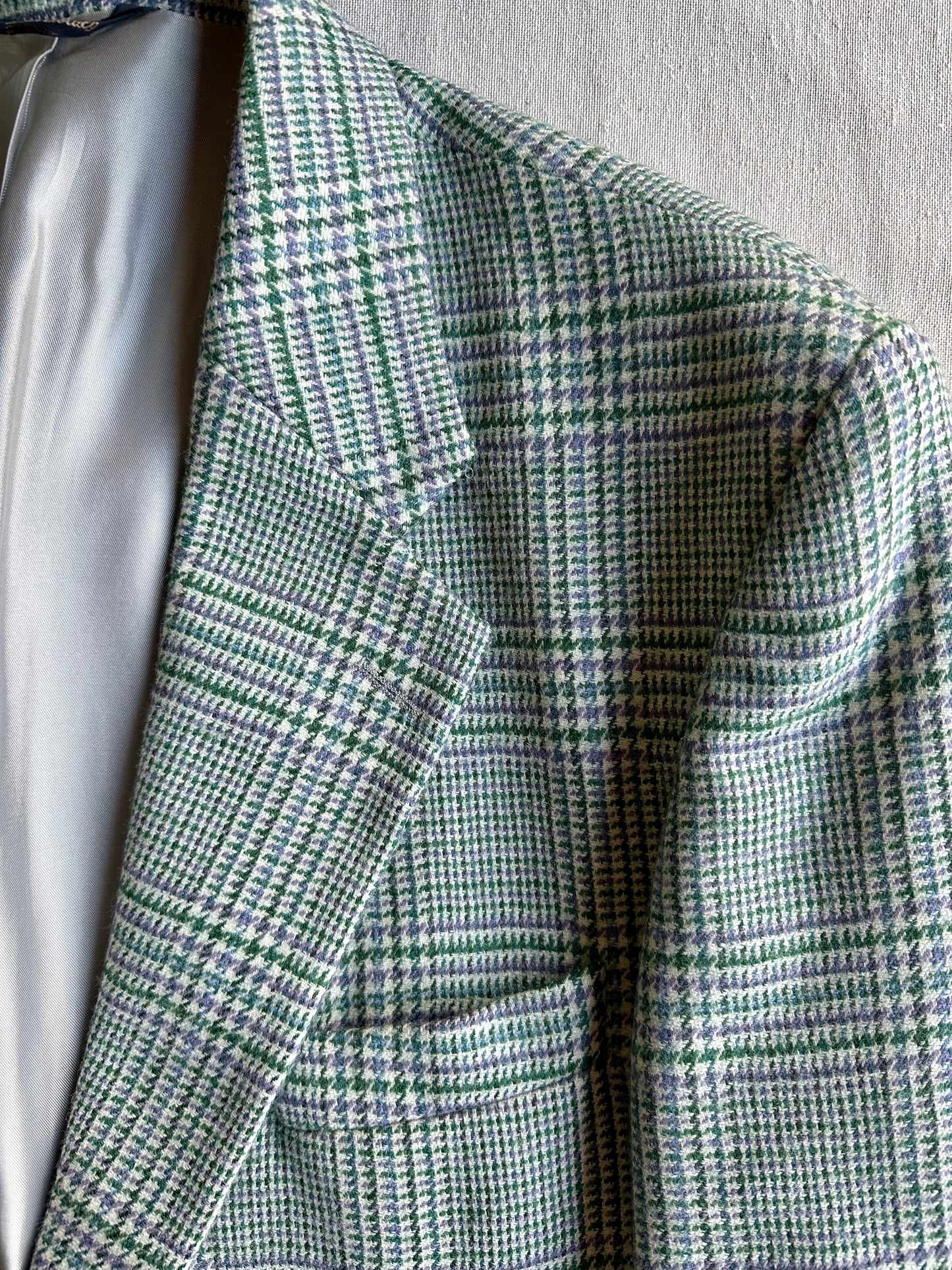 Blazer in pura lana pied de poule