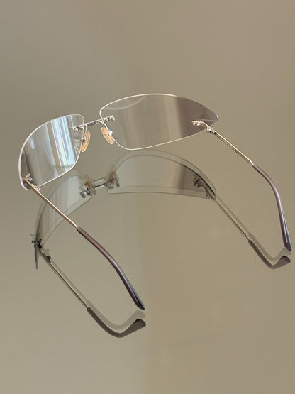 ROBERTO CAVALLI - Occhiali da sole vintage Demetra 63S – Rimless Y2K Made in Italy