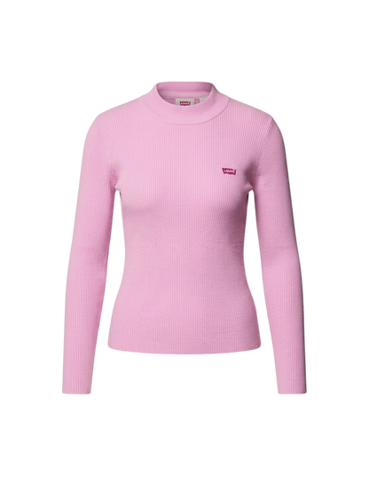LEVI’S - Maglioncino rosa a costine - Minimal icon