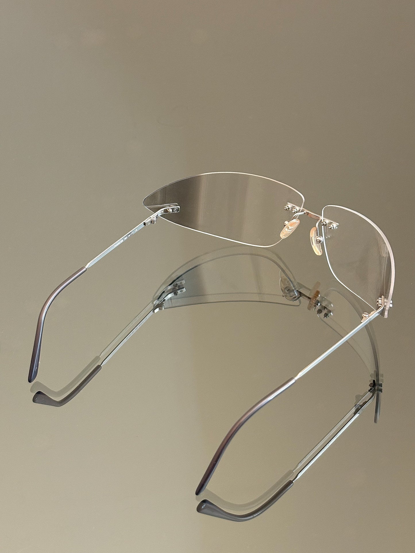 ROBERTO CAVALLI - Occhiali da sole vintage Demetra 63S – Rimless Y2K Made in Italy