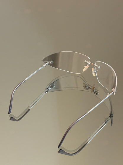ROBERTO CAVALLI - Occhiali da sole vintage Demetra 63S – Rimless Y2K Made in Italy