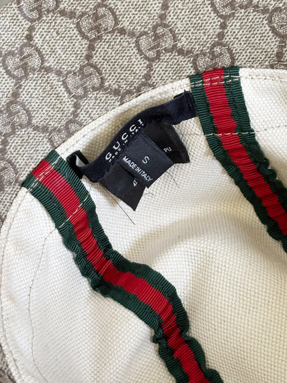 GUCCI - Cappello GG Supreme con Web Stripe