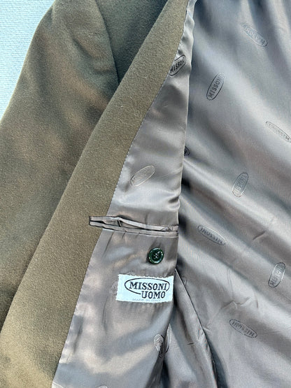 MISSONI - Giacca Blazer vintage verde oliva
