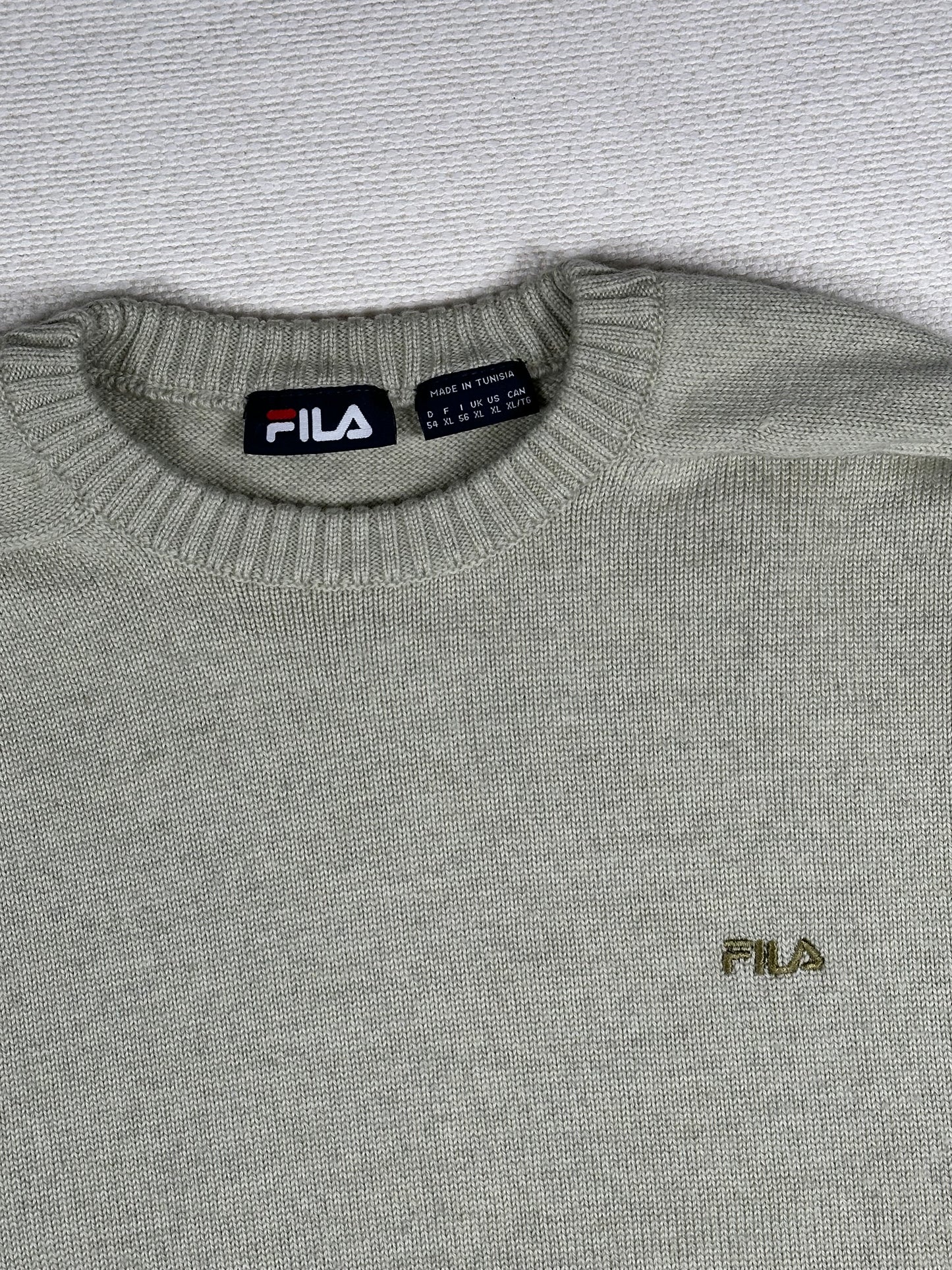 FILA - Maglione verde salvia