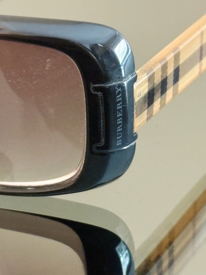 BURBERRY - Occhiali da sole vintage B 4087 3001/8G Vintage – Check Beige – Made in Italy