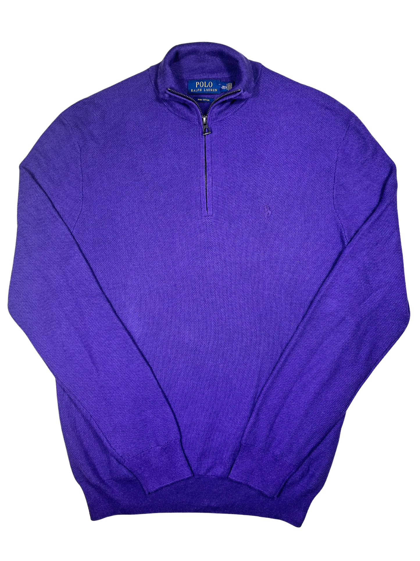 POLO RALPH LAUREN - Pullover viola zip