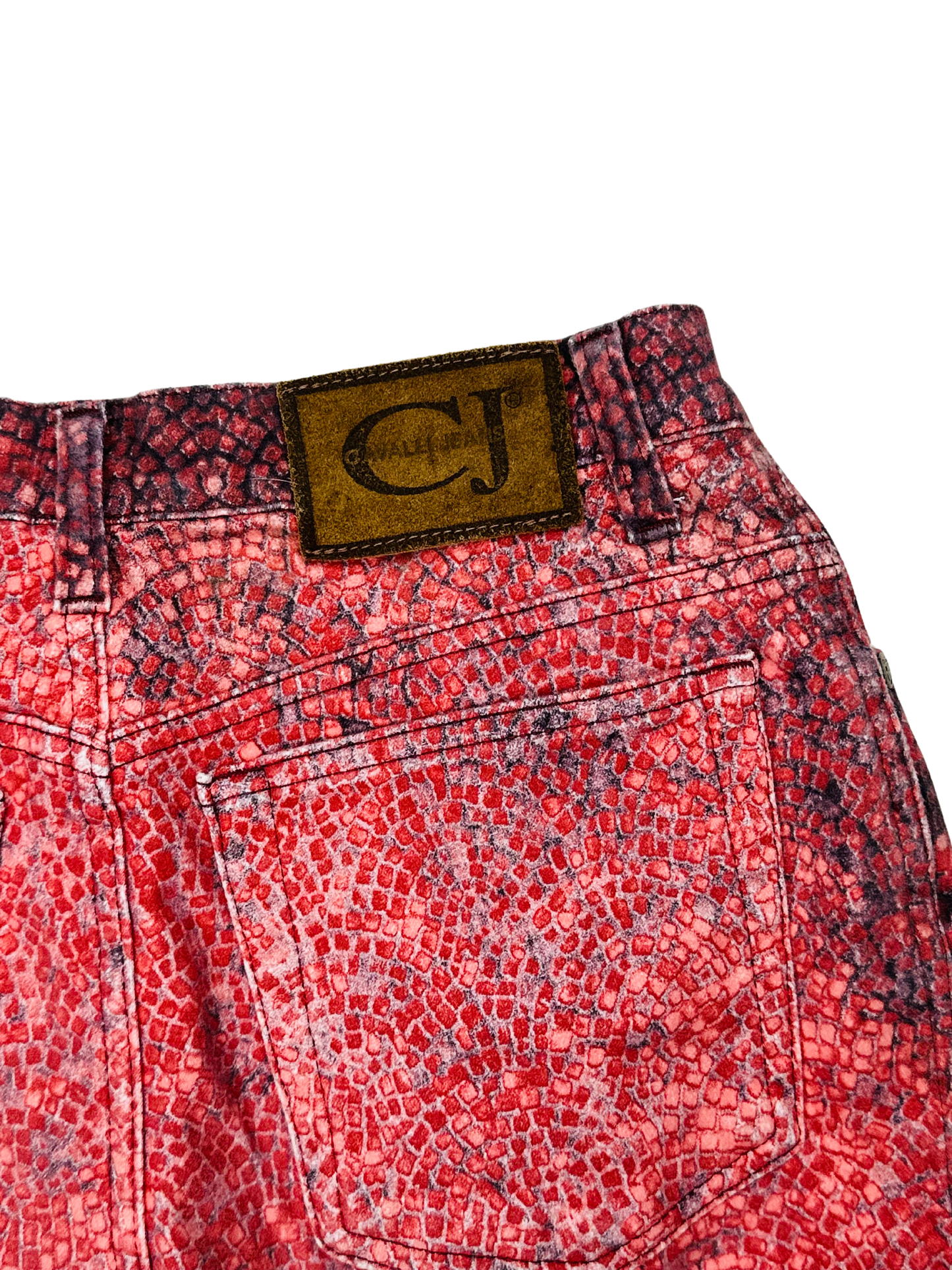 JUST CAVALLI - Pantaloni jeans animalier