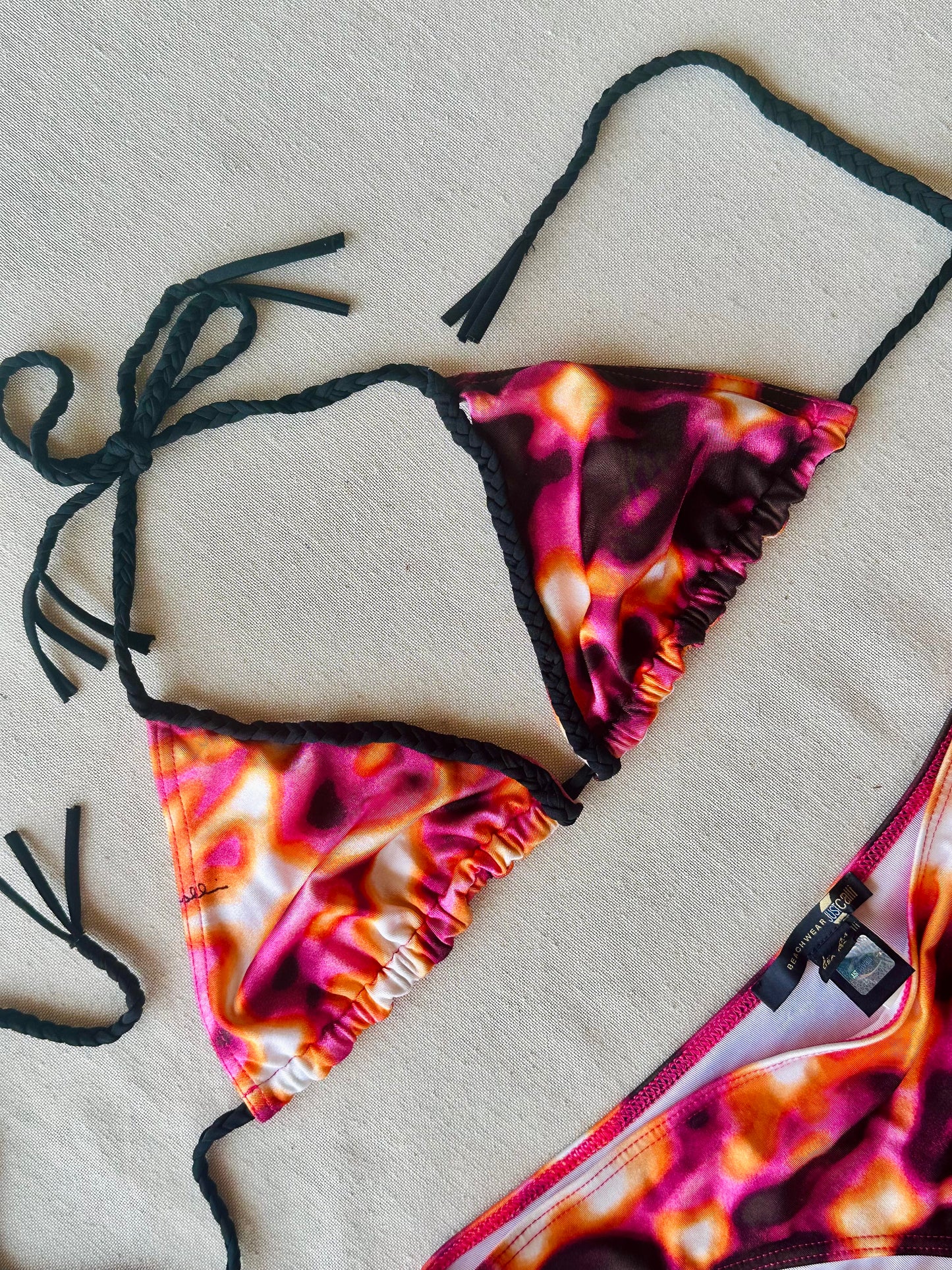 ROBERTO CAVALLI  -Bikini animalier 🦓✨
