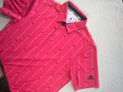 ADIDAS - Golf Polo shirt pink fluo 🦩