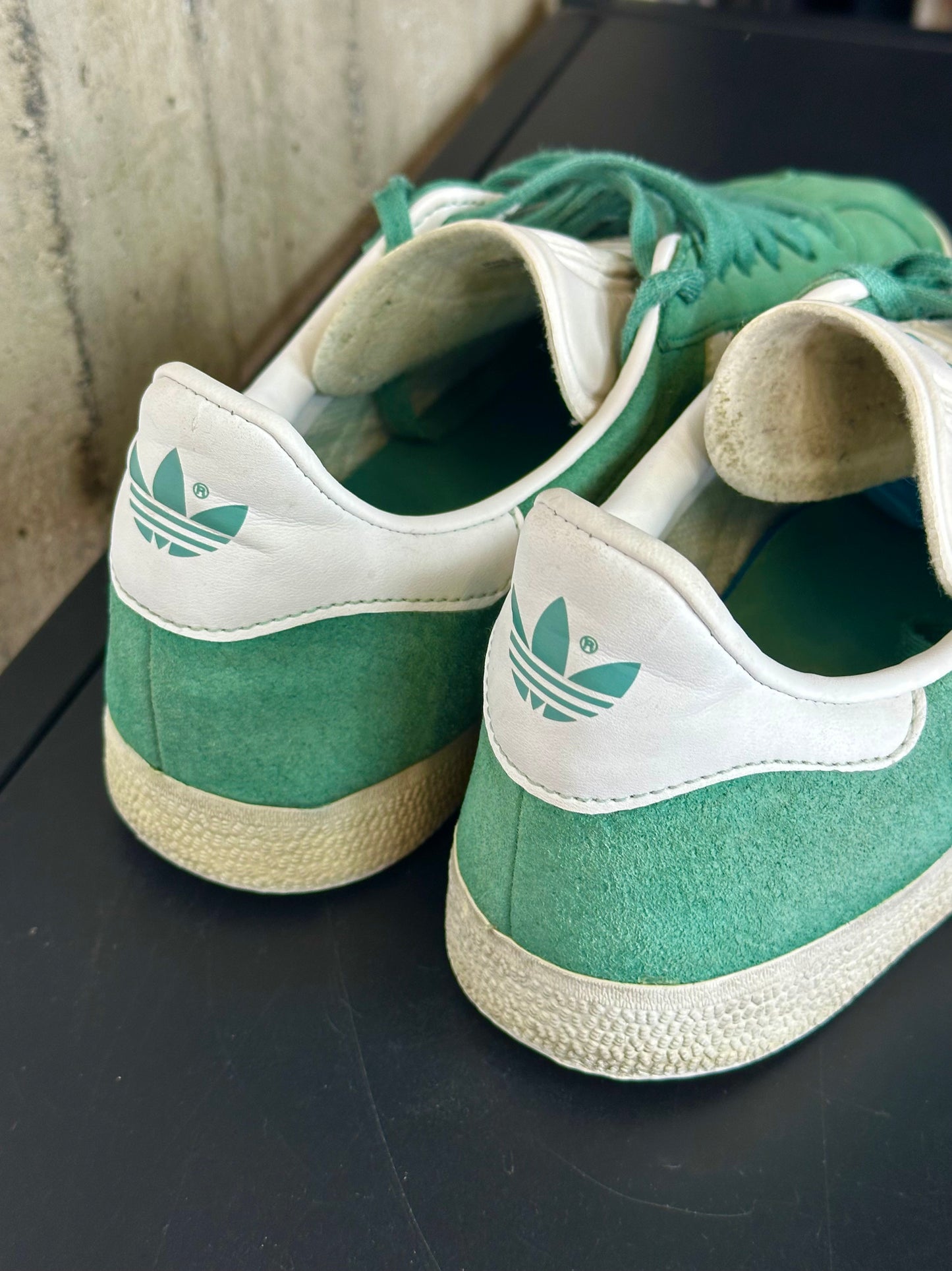 ADIDAS GAZZELLE – Green/White Suede Classic | Tg 42