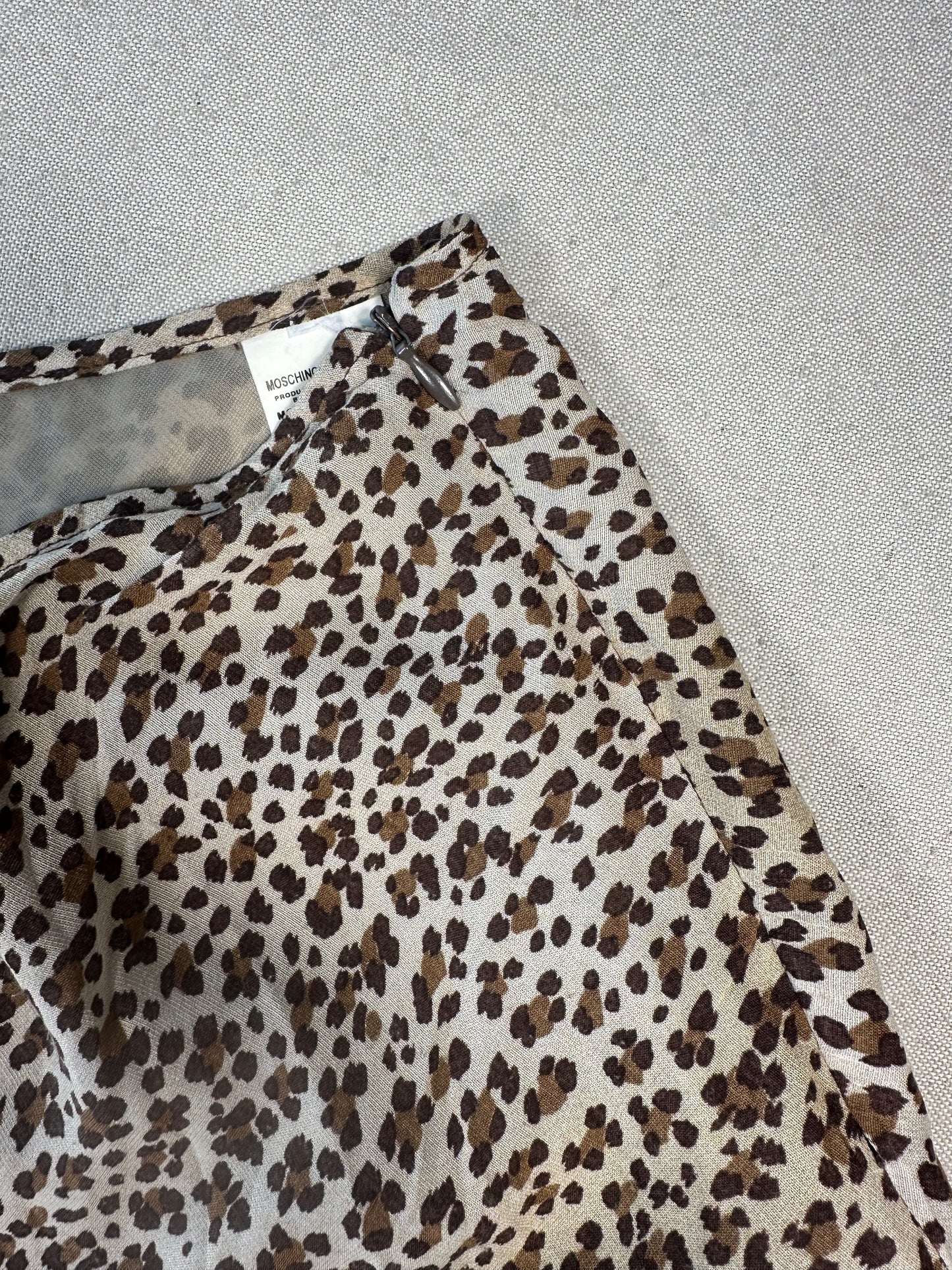 MOSCHINO - Gonna longhette Animalier 🐆