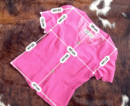 MARELLA - Giacca Vintage Fucsia