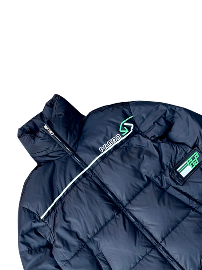 PRADA – Piumino Tech Logo Green Ediction