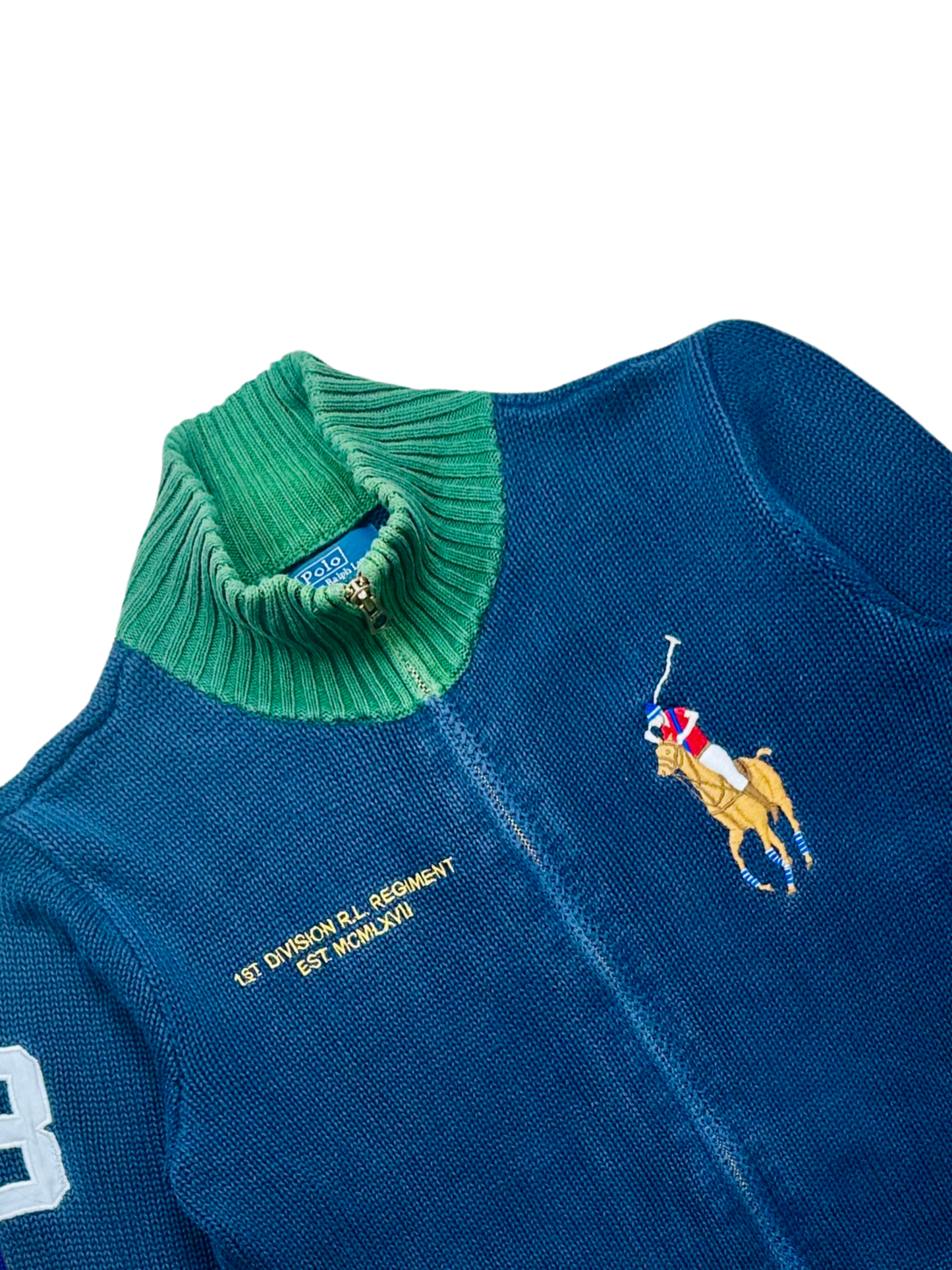 POLO RALPH LAUREN -  DESCRIZIONE Maglione con zip