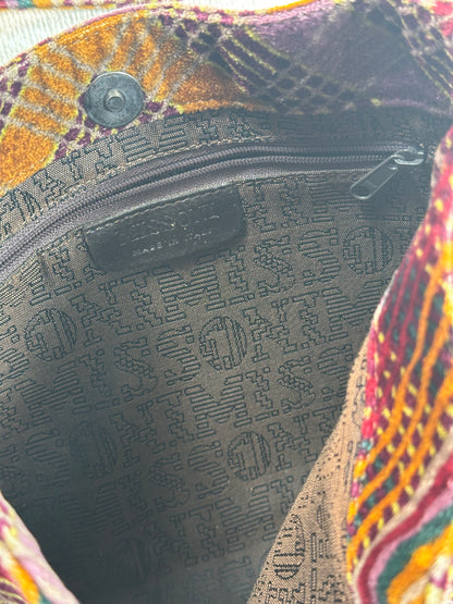 MISSONI - Borsa multicolor stampa geometrica