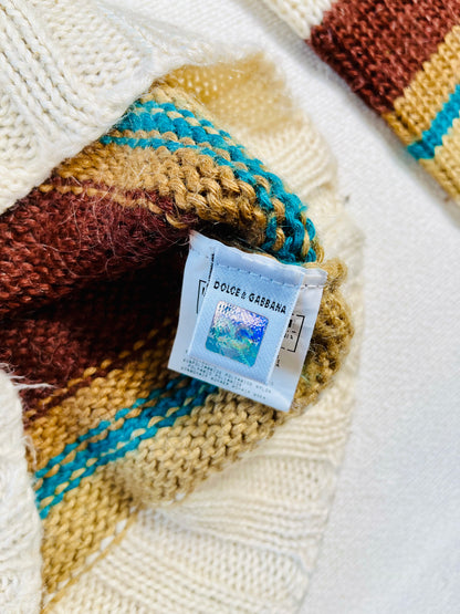 DOLCE&GABBANA - Maglione a righe