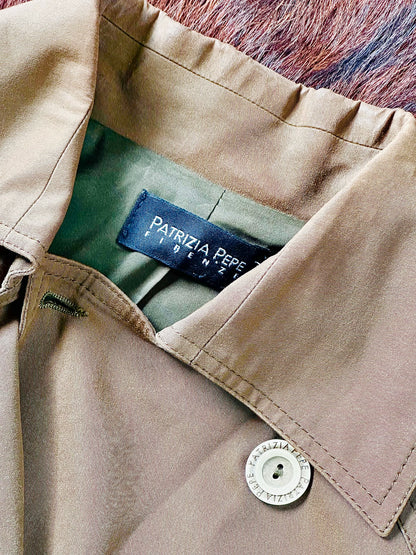 PATRIZIA PEPE - Trench Beige Sabbia