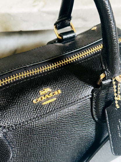 COACH - Mini Bennett Satchel F57521 in pelle nera