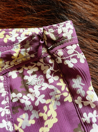 Gonna Esprit a pannelli con fantasia floreale lilla – Romantic chic
