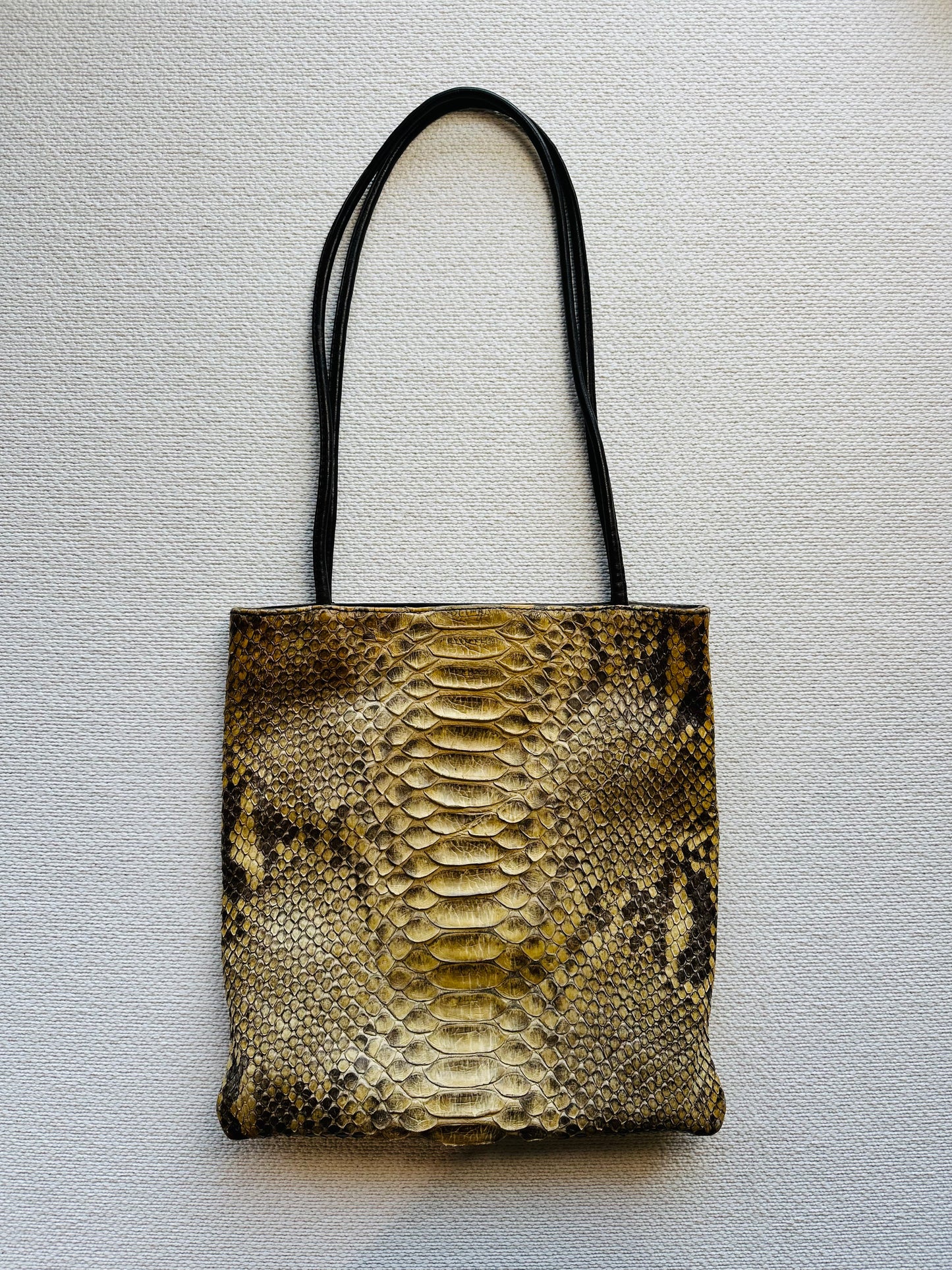 Borsa a spalla in pitone
