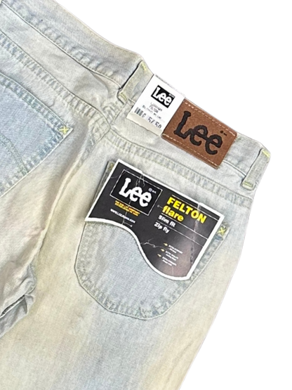 LEE - Jeans Flare Blond Blue Used Wash