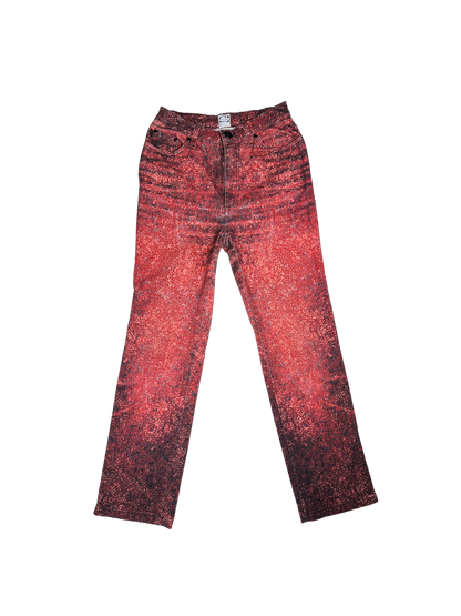 JUST CAVALLI - Pantaloni jeans animalier