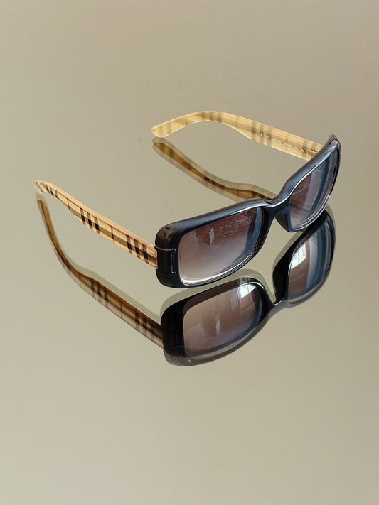 BURBERRY - Occhiali da sole vintage B 4087 3001/8G Vintage – Check Beige – Made in Italy