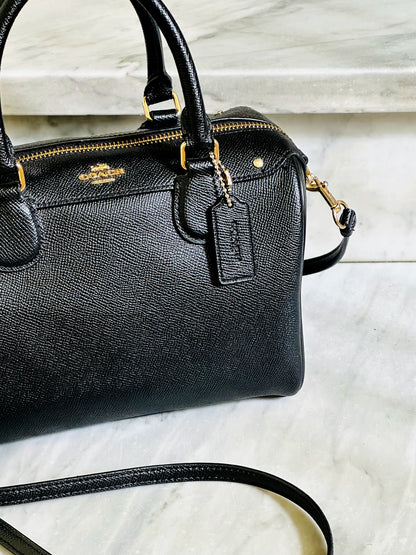 COACH - Mini Bennett Satchel F57521 in pelle nera