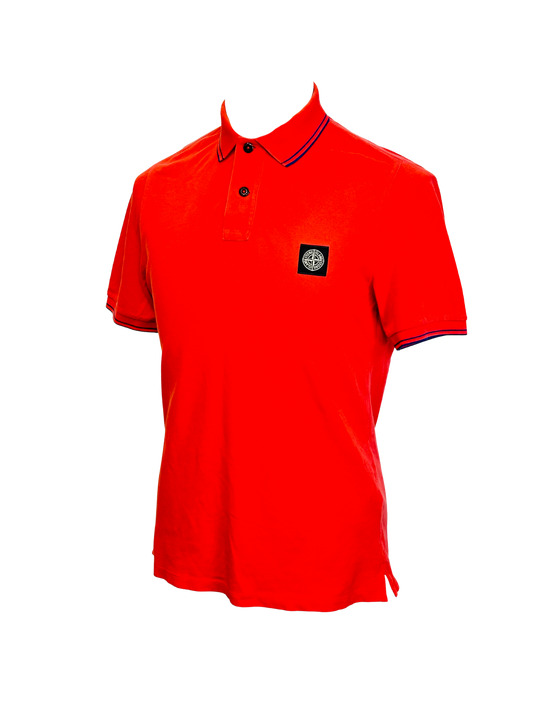 STONE ISLAND - Polo color salmone