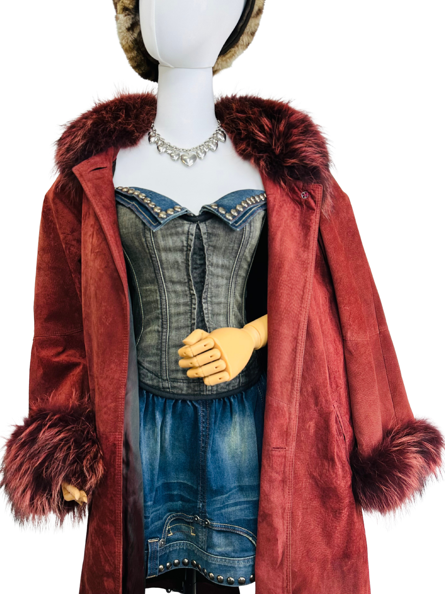 GUESS - Abito corsetto anni 2000 in Denim